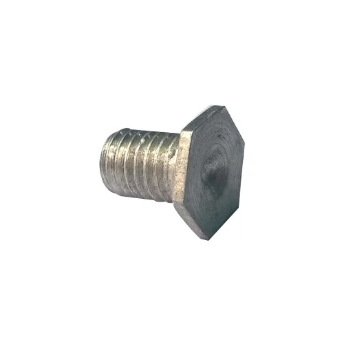 Aluminum Threaded Bolt - Color: Silver