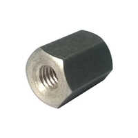 9.35mm Aluminum Hex Standoff Spacer - Color: Silver