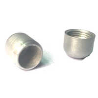 13.60mm Aluminium Hook Parts - Color: Silver