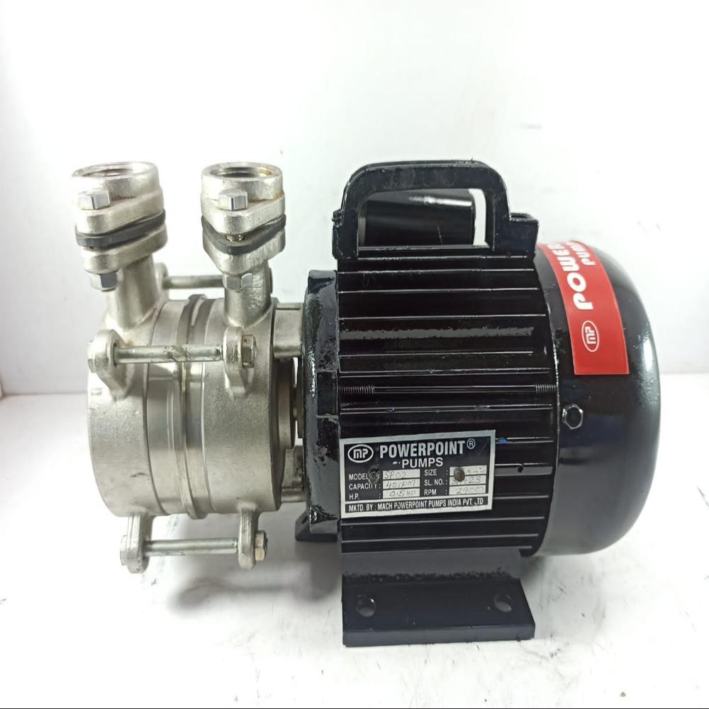 1 Hp Ss Self Priming Monoblock Pump - Color: Black