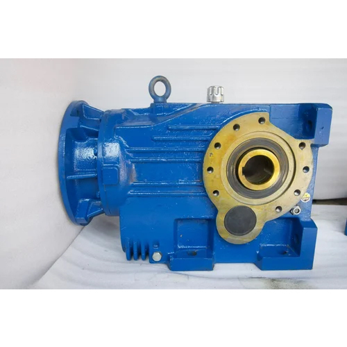 K Series Bevel Helical Gear Box - Color: Blue