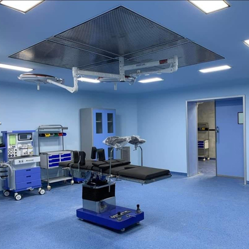 Modular Operation Theater - Durable Metal & Plastic, Customizable Dimensions for Optimal Fit | 220-240V Power Supply, High-Quality Design for Medical Use