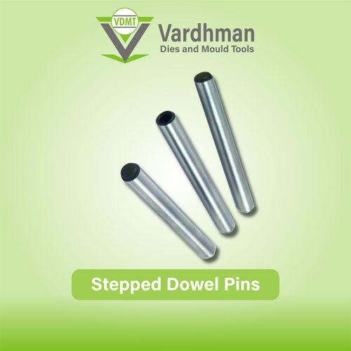 Stepped Dowel Pins - Color: Silver