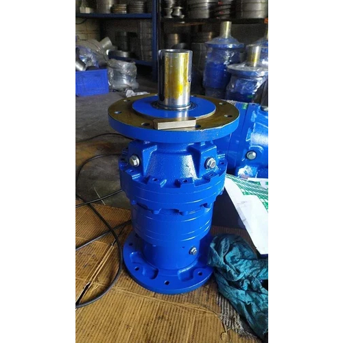 Concrete Pan Mixer Gearbox - Color: Blue