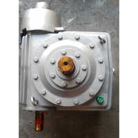 V Series Worm Gear Box - Color: Silver