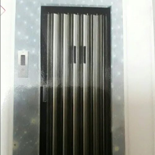 Collapsible Elevator Door - Color: Silver