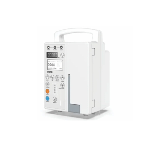 Infusion Pump - Durable Metal and Plastic Build | High-Quality Medical Device for Controlled Fluid Delivery in Hospitals, 220-240 Volts Power Supply