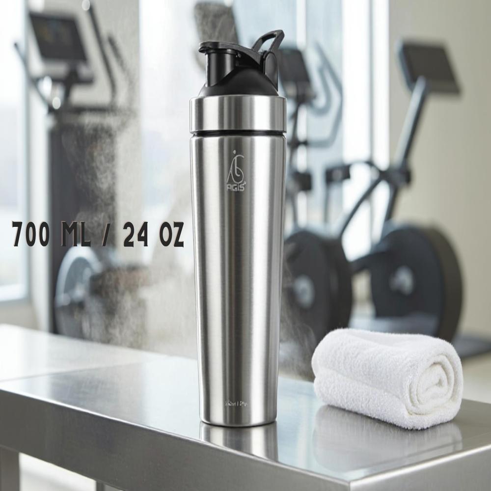 Steel Shaker 700Ml Bottoms Up - Capacity: Required Based Kg
