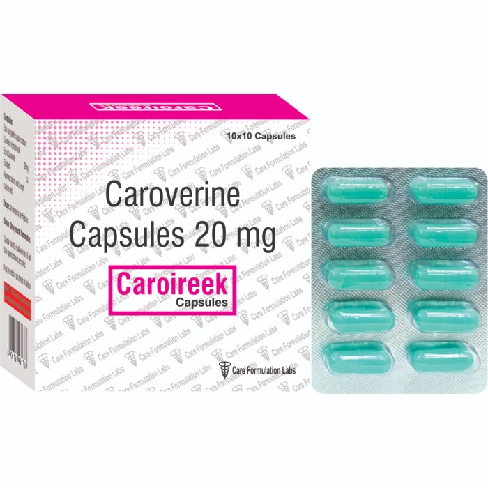 Caroverine Hydrochloride 20mg
