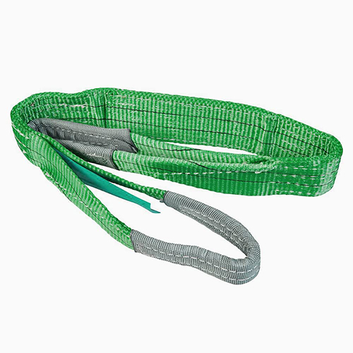 Polyester Lifting Sling - Various Sizes Available | Durable Handled Design, Vibrant Green Color, Ideal For Formwork Fastening