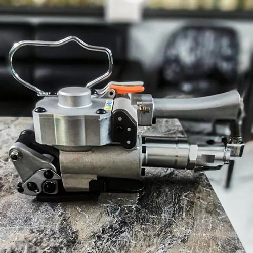 Handheld Silver-colored Pneumatic Strapping Tool