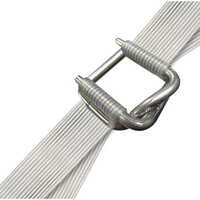Cord Strap Wire Buckle - High-quality Metal, Compatible With Various Cords, Silver Color, Durable & Corrosion-resistant Design