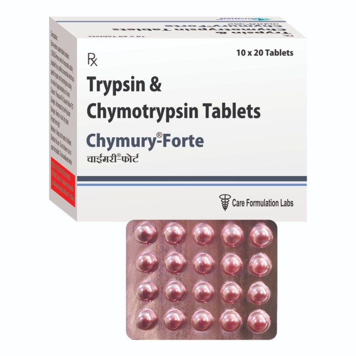 Trypsin &  Chymotrpsin tablet