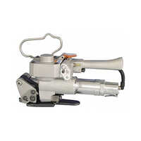 Pneumatic Strapping Machine - Mild Steel, Compact Design , Silver Color , Manual Selection Mode For Heavy-duty Applications