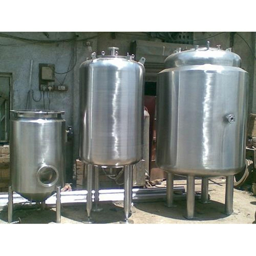 Stainless Steel Jacketed Tank - Application: Industrial