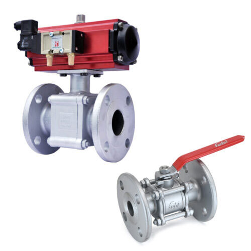 Investment Casting Carbon Steel (WCB) Ball Valve, Flanged Ends, Class-150 - FV516