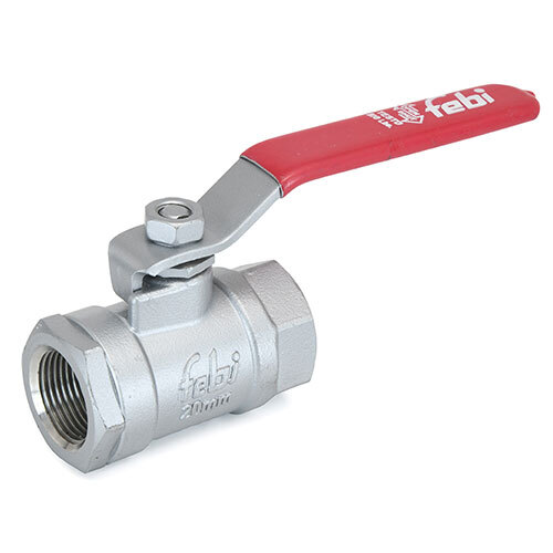 Investment Casting Stainless Steel (Cf8) Ball Valve, Screwed Ends - Color: Silver