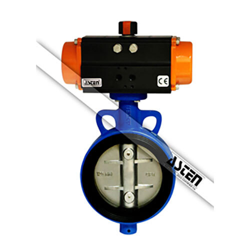 ASTEN ISO 5211 Pneumatic Actuator Operated Butterfly Valve PN 16