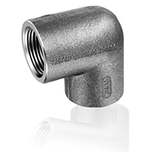 MS FORGED ELBOW THREADED - SOCKET WELD