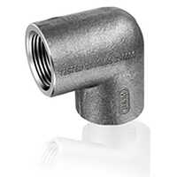 Ms Forged Elbow Threaded - Socket Weld