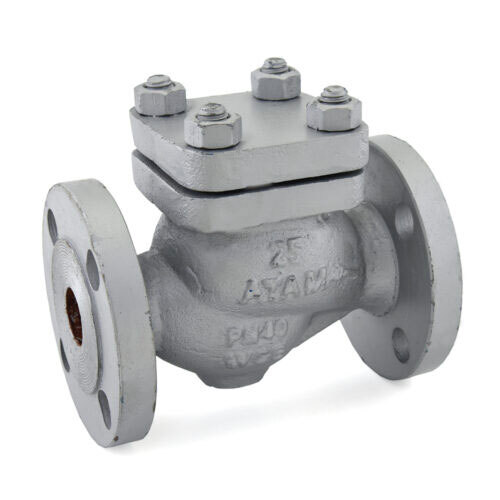 Cast Carbon Steel Horizontal Lift Check Valve, Flanged Ends, PN-40 - AV277