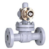 Cast Carbon Steel Parallel Slide Blow Off Valve, Flanged Ends, (table-j) - Av278 - Color: White