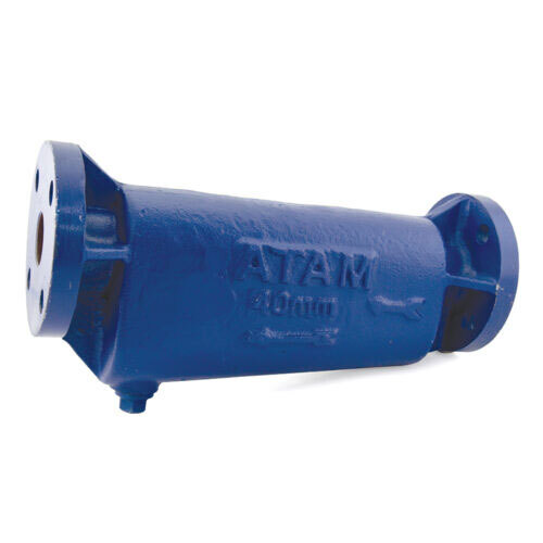 Cast Iron Moisture Separator, Flanged Ends - Av264 - Color: Blue