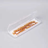 Plastic Jewelry Box - High-Quality PET Plastic, Various Sizes, Different Colors , Modern Design for Stylish Jewelry Storage