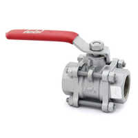 Investment Casting Carbon Steel (WCB) Ball Valve - Class-800, Silver Color, Standard Size for Water and Acid Media