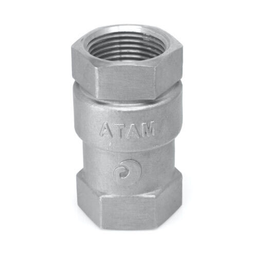 Investment Casting Stainless Steel (CF8) Vertical Lift Check Valve, Screwed Ends - IC-79