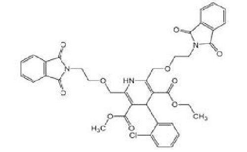 4-(2-Chlorophenyl)-2,6-bis[[2-(1,3-dihydro-1,3-dioxo-2H-isoindol-2-yl)ethoxy]methyl]-1,4-dihydro-3,5-pyridinedicarboxylic Acid Ethyl Methyl Ester