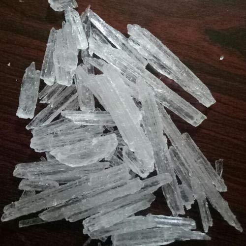 Menthol Crystal - Solid Waxy Form | Versatile Use In Cosmetics, Pain Relief, Flavoring, And Tobacco Products With Strong Minty Odor