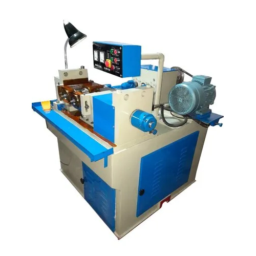 1 Inch High Speed Automatic Thread Rolling Machine - Color: Blue Paint Coated