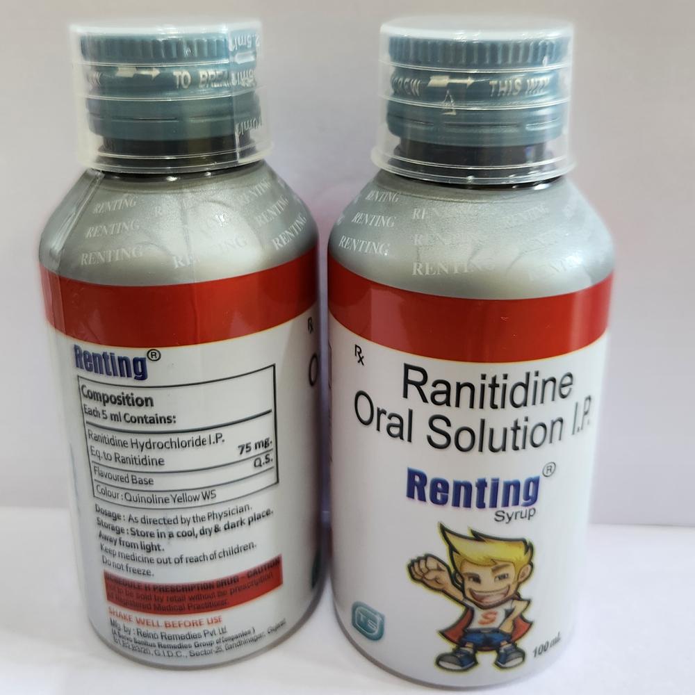 Ranitidine Oral Solution I.P. - Recommended For: Gastric And Duodenal Ulcers