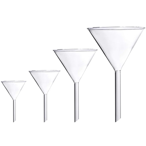 Plain Angle Long Stem Funnel - Application: Laboratory