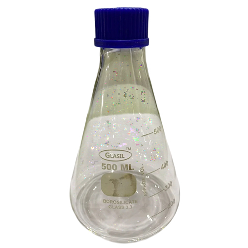 Conical Flask With Screw Cap