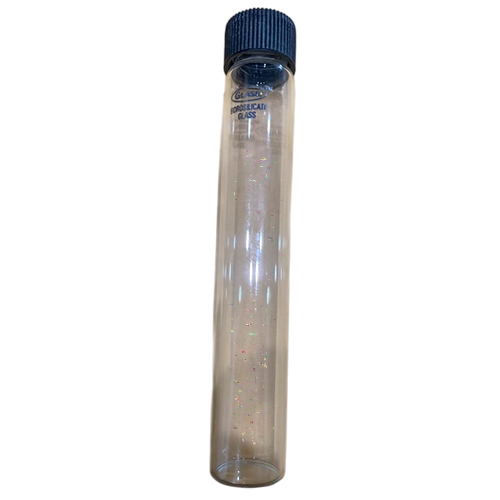 Culture Tubes Flat Bottom With Screw Cap And Rubber Liner - Application: Laboratory