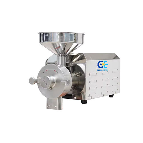 Stainless Steel Electric Masala Grinder Machine - 50 Kg/hr, 3000 Watt Power, 220 Volt Voltage | Automatic Operation, Silver Color, 1 Year Warranty, 55 Kg Weight
