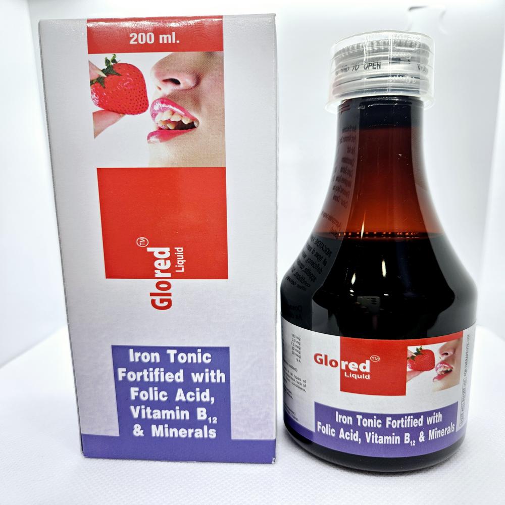 Iron Tonic Fortified With Folic Acid , Vitamin B12 & Minerals - Suitable For: ]