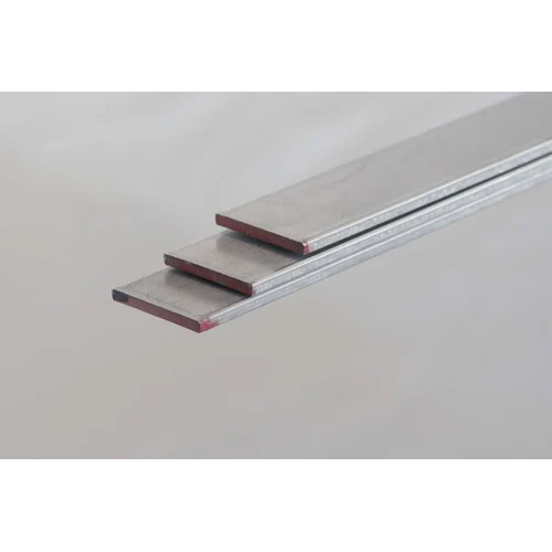 304 Stainless Steel Flat Bar - 5mm Thickness, Polished Finish | Durable Silver Material for Heavy Load Applications