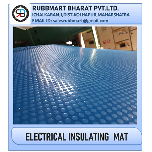 Electrical Insulating Mat - Color: Blue