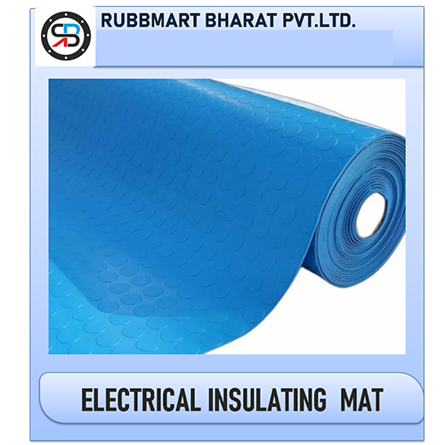 Electrical Insulating Mat - Color: Blue