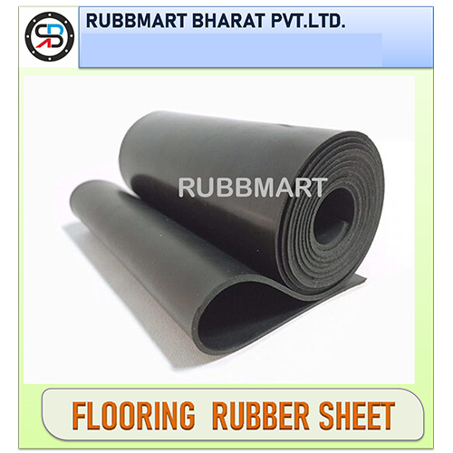 Flooring Rubber Sheet - High-quality Rubber Material Various Sizes & Thicknesses Sleek Black Color Modern Design Ideal For Home And Business Use