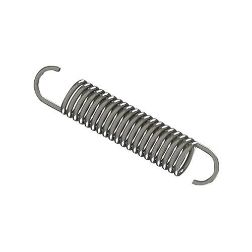 Industrial High Tension Spring - Stainless Steel, Customized Size, Silver Color | Spiral Compression Design, Polished Finish for Heavy-Duty Industrial Applications