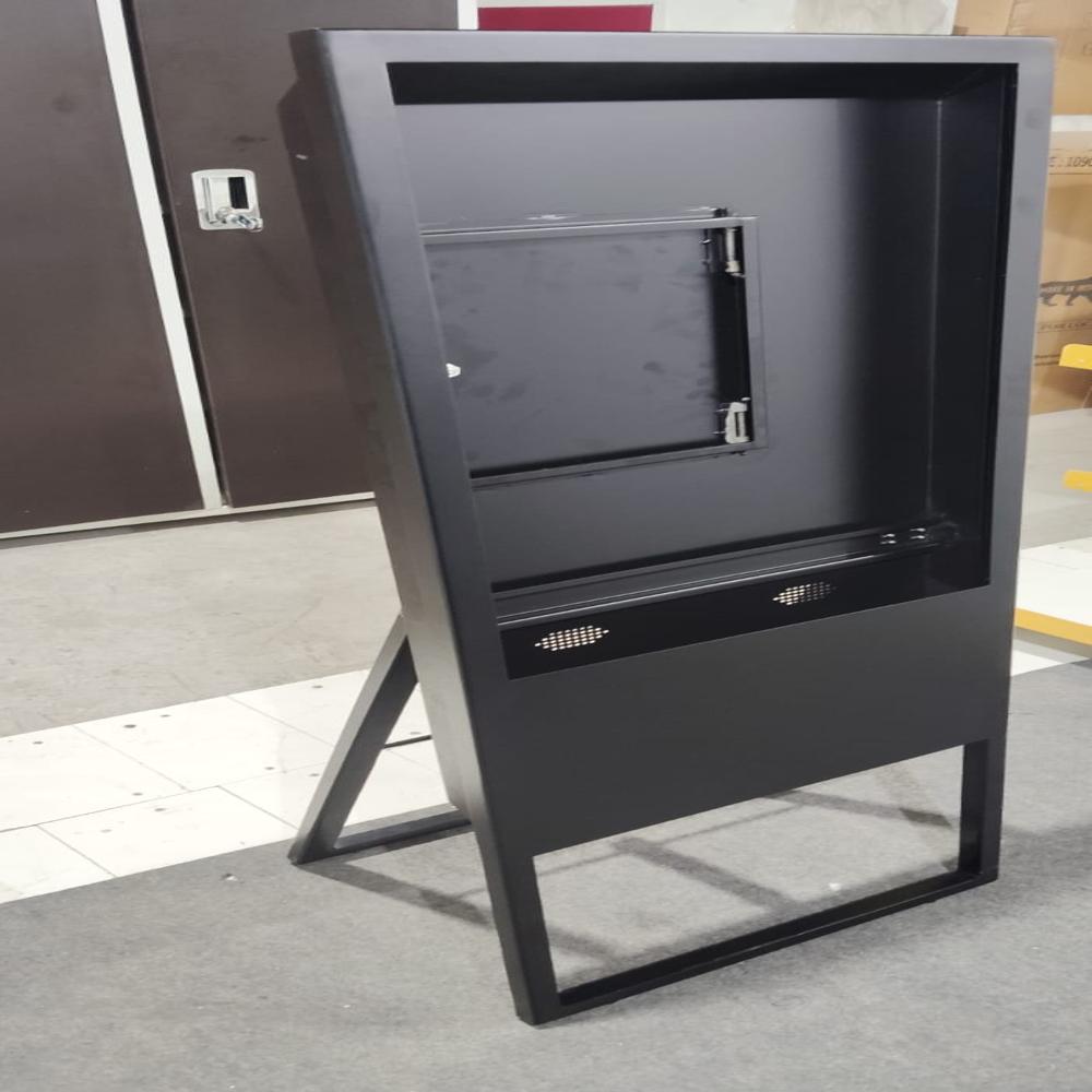 Kiosk Cabinet - Color: Sliver