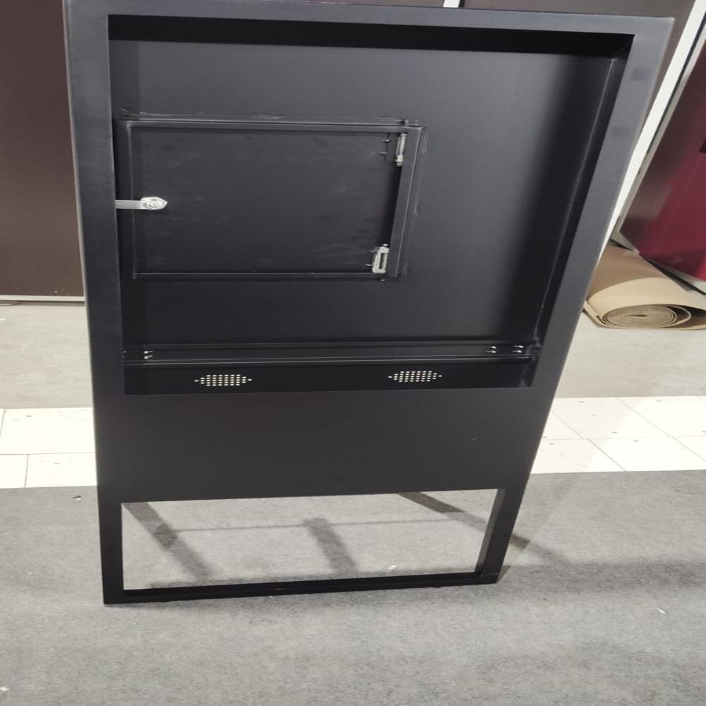 Kiosk Cabinet - Color: Sliver