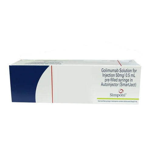 Golimumab Solution For Injection Pre Filled Syringe In Autoinjector