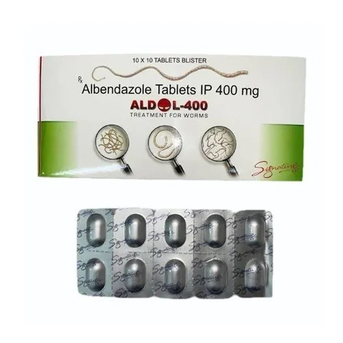 400Mg Albendazole Tablets Ip - Drug Type: General Medicines