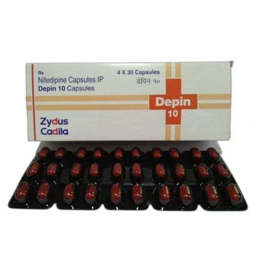 10Mg Adalat Nifedipine Capsules - Dosage Form: Solid