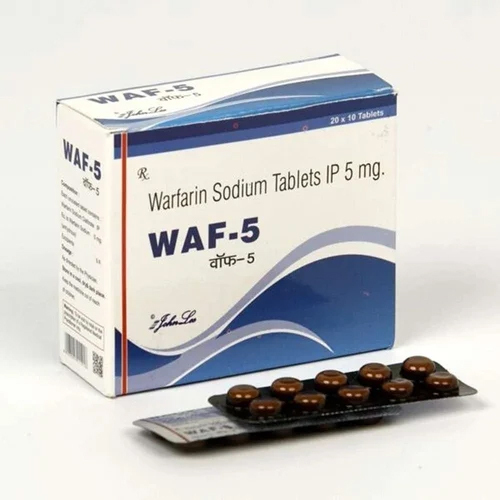 5Mg Warfarin Sodium Tablet - Dosage Form: Solid